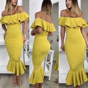 Off The Shoulder Mermaid Dress